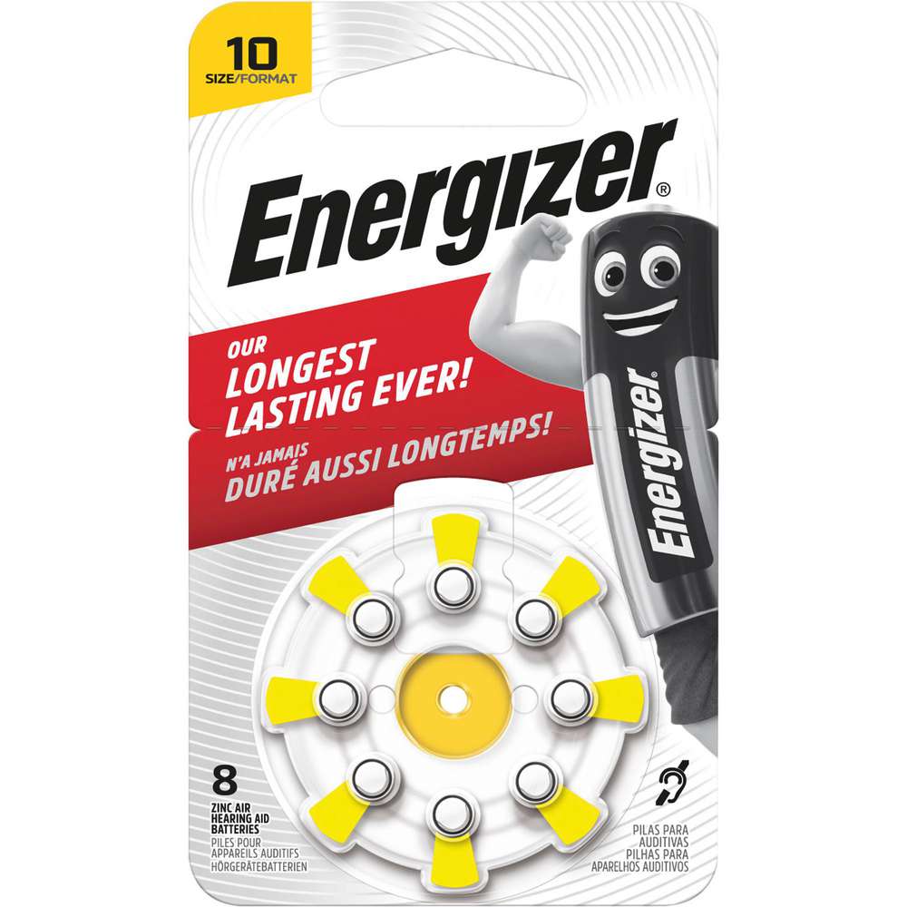 Produktabbildung Energizer Hörgerätebatterie Zinc-Air ENR EZ Turn & Lock (10) 1,4 Volt