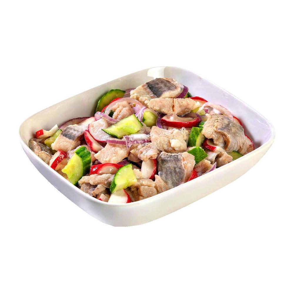 Produktabbildung keine Marke Bunter Matjessalat, 100 g