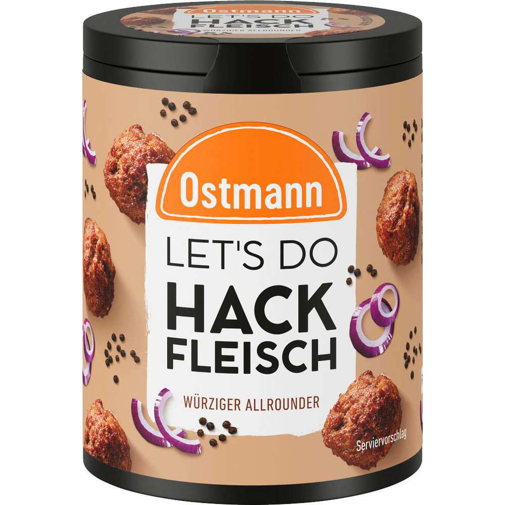 Produktabbildung Ostmann Würziger Allrounder Hackfleisch, Let's Do