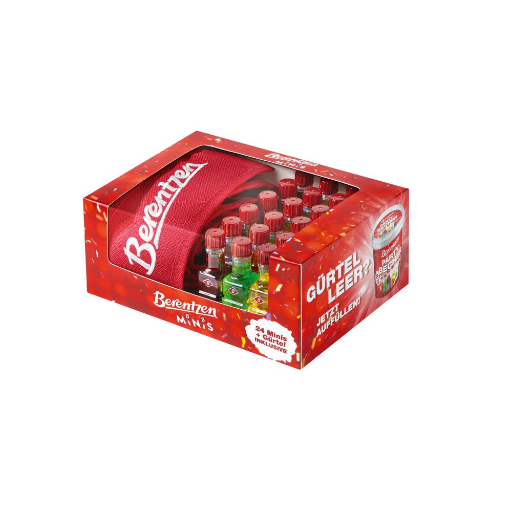 Produktabbildung Berentzen Mini-Liköre mit Gürtel
