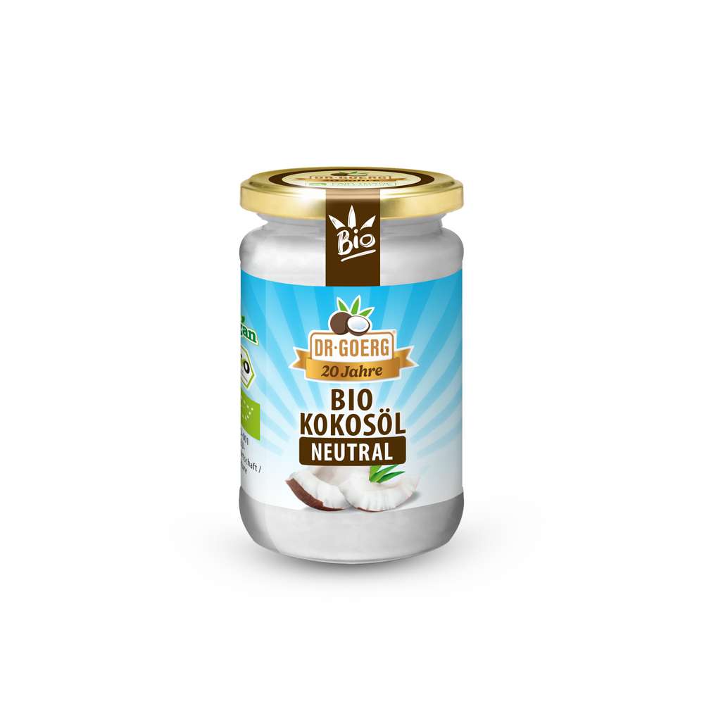 Produktabbildung Dr. Goerg Bio Kokosöl neutral