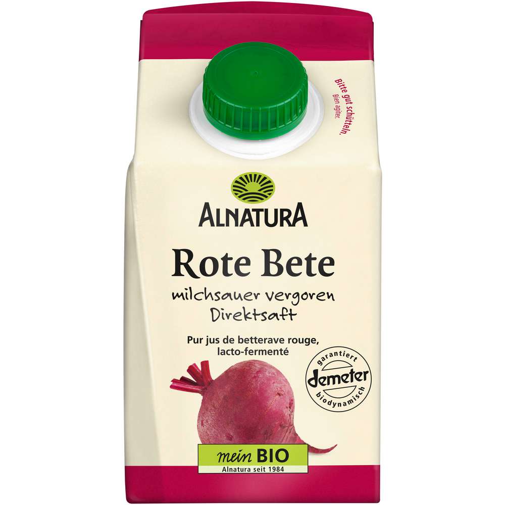 Produktabbildung Alnatura Bio Gemüsesaft, Rote Beete