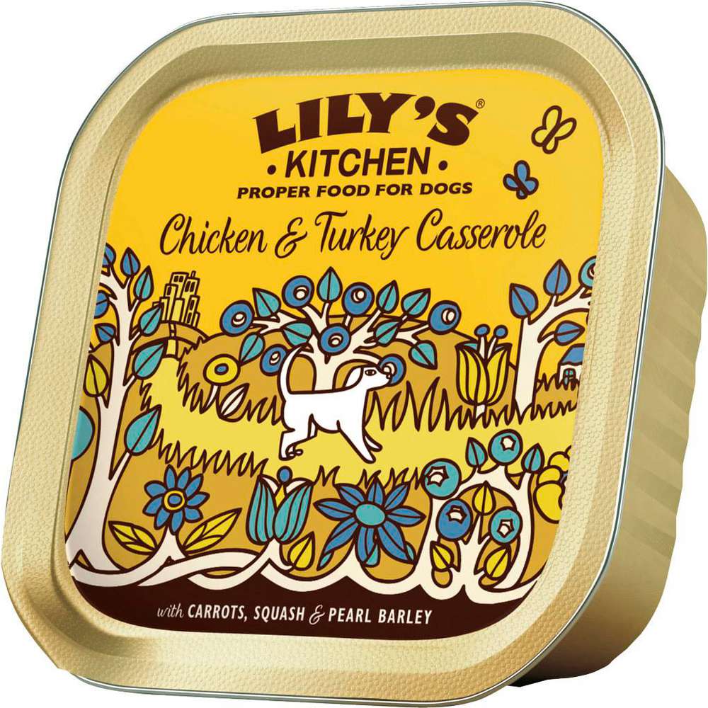 Produktabbildung Lilys Kitchen Hunde-Nassfutter Chicken Casserole, Huhn/Trhuthahn