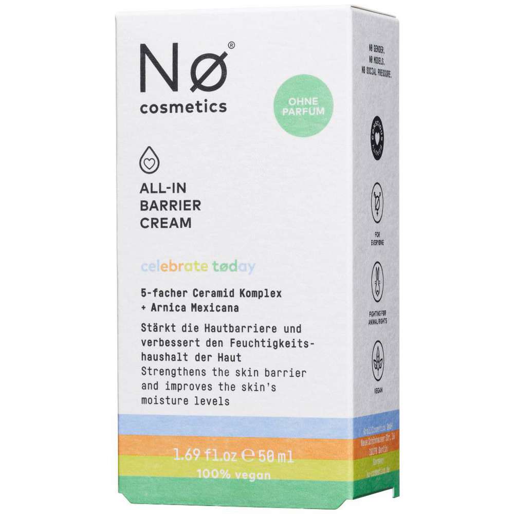 Produktabbildung No Cosmetics Barrier Cream All-In Celebrate tøday 