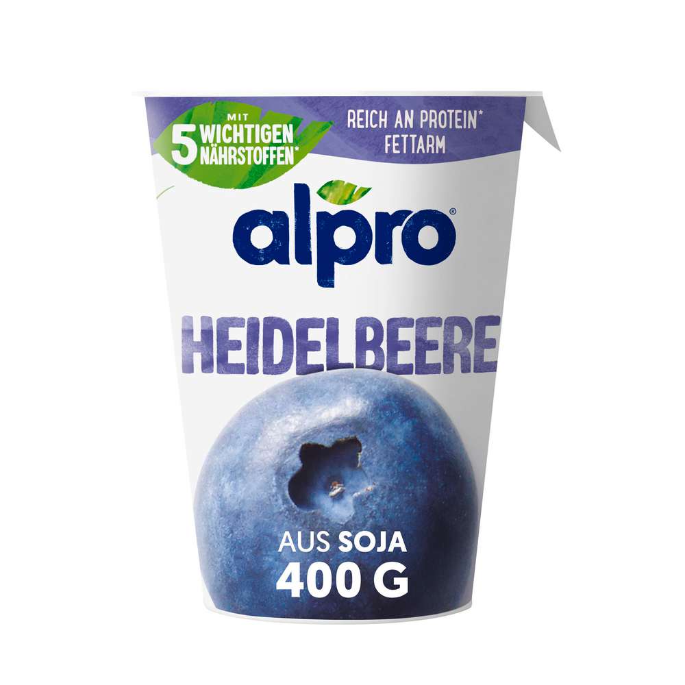 Produktabbildung Alpro Soya-Joghurtalternative, Heidelbeer