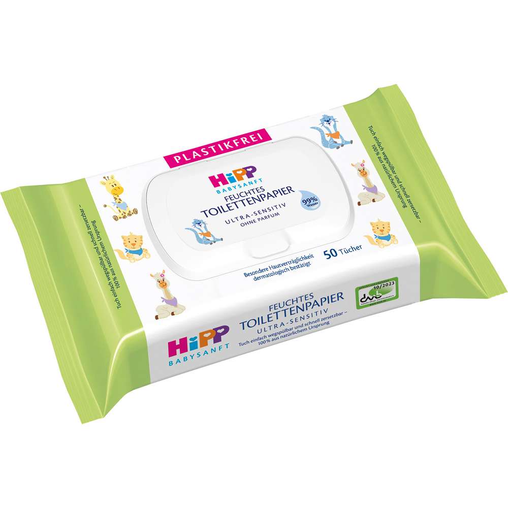 Produktabbildung Hipp Babysanft Feuchtes Toilettenpapier