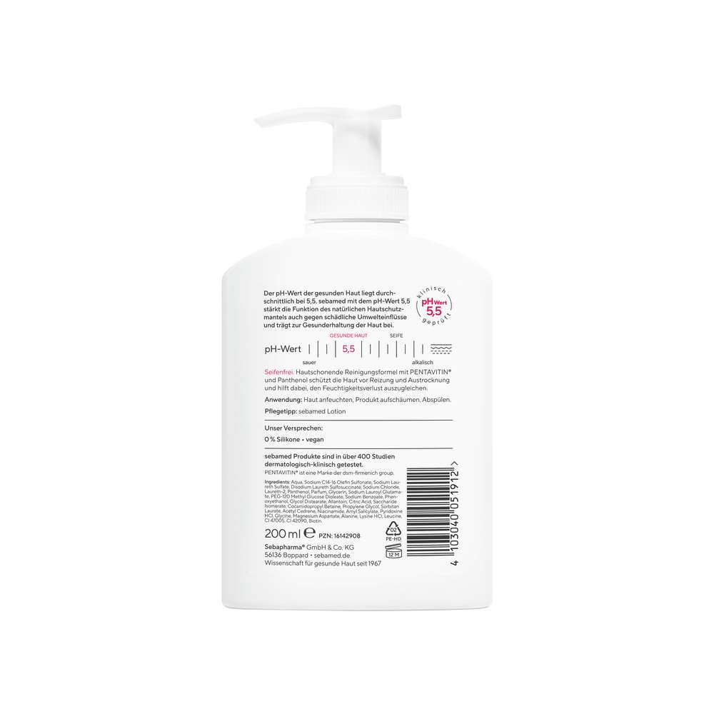 Produktabbildung Sebamed Waschemulsion Pentavitin