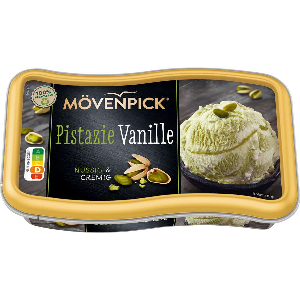 Produktabbildung Mövenpick Eis, Pistazie-Vanille