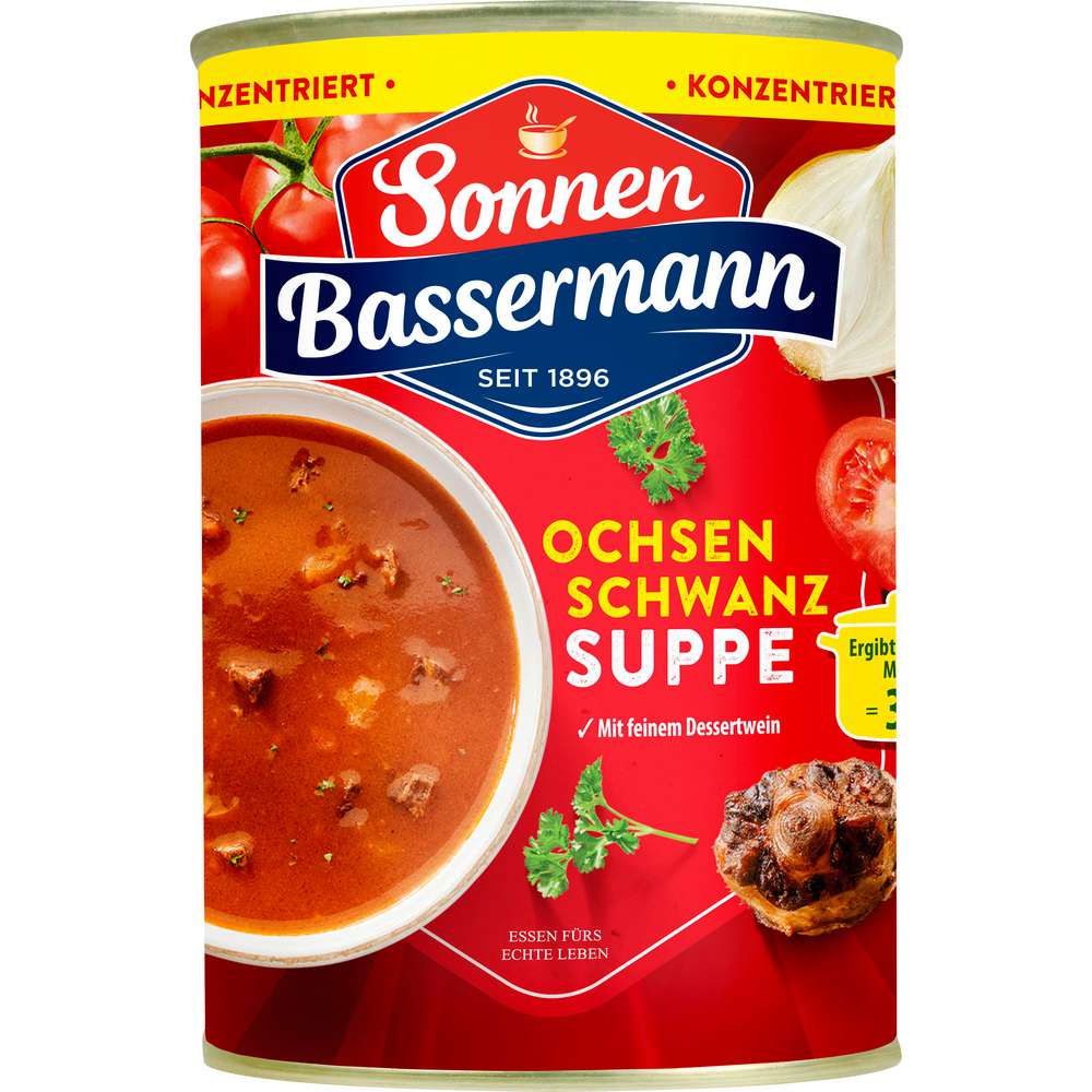Produktabbildung Sonnen Bassermann Ochsenschwanzsuppe