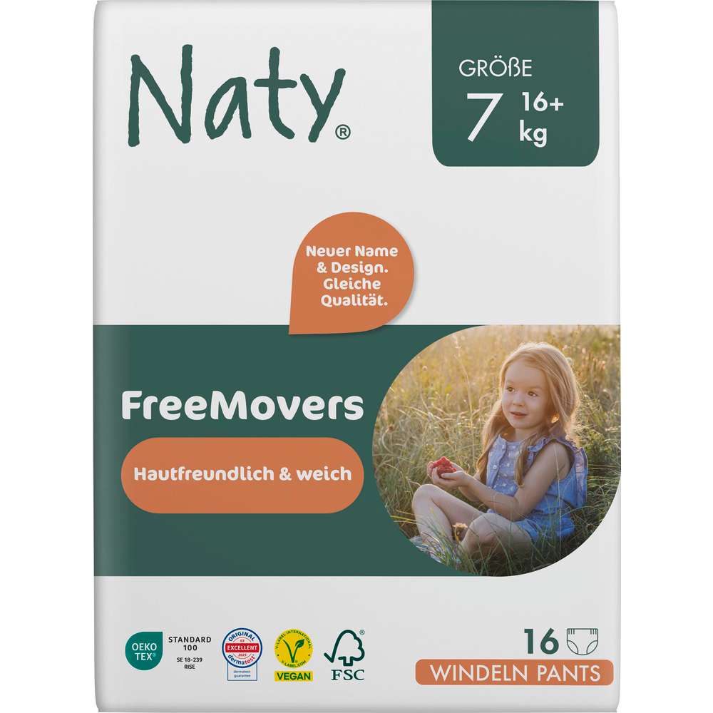 Produktabbildung Naty Eco Windel-Pants, 17+kg