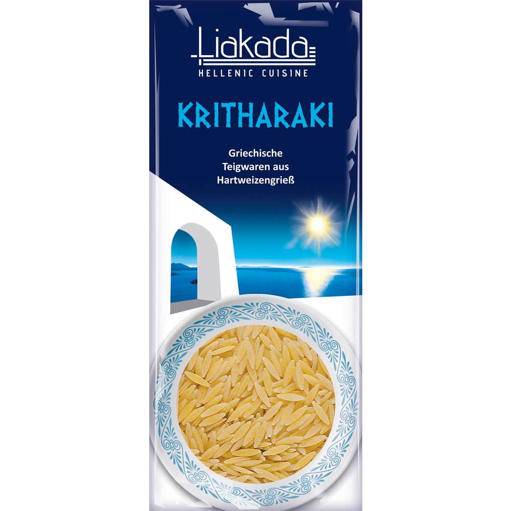 Produktabbildung Liakada griechische Nudeln, Kritharaki 