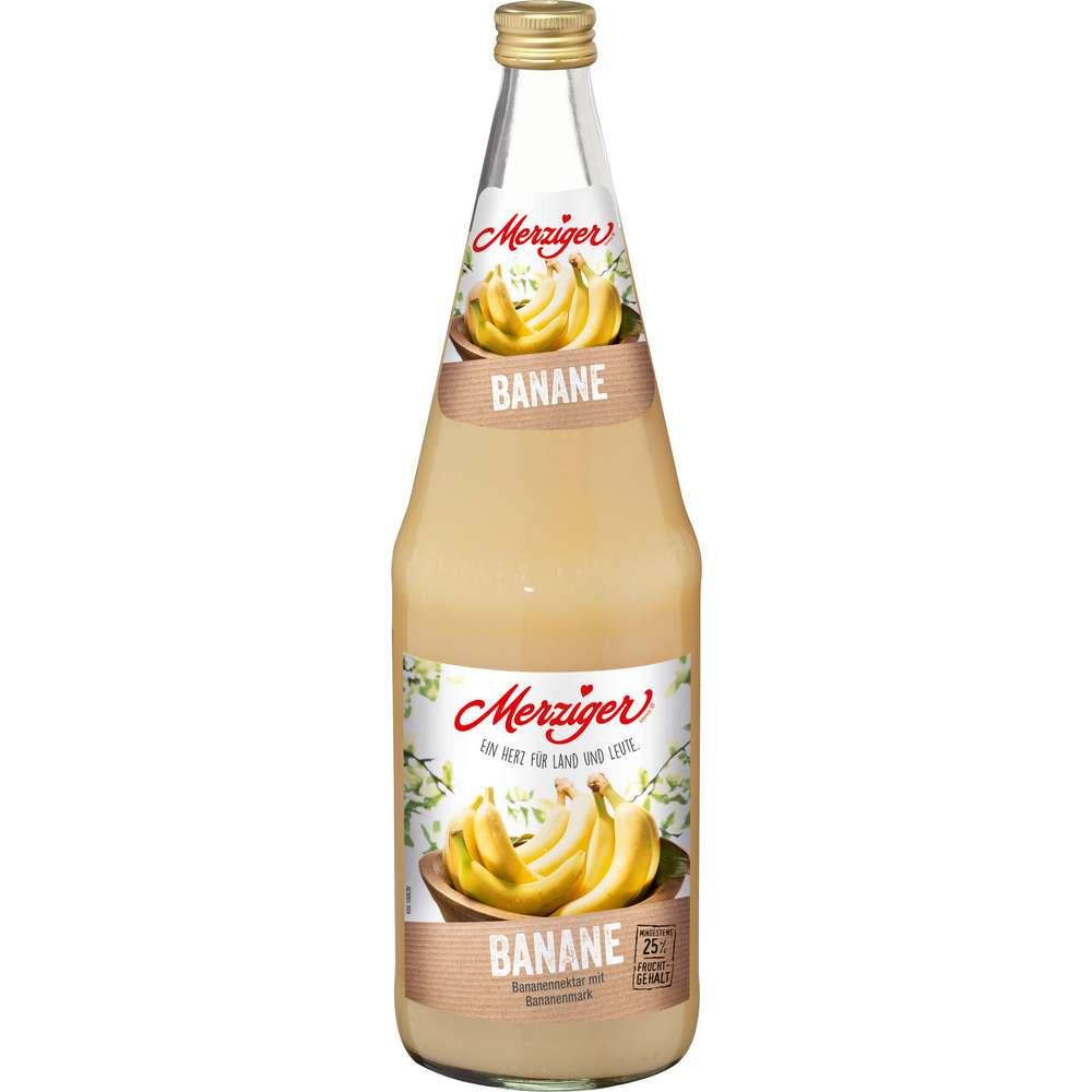 Produktabbildung Merziger Fruchtsaftgetränk Banane