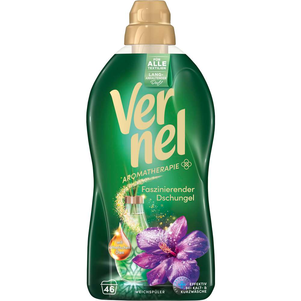 Produktabbildung Vernel Weichspüler Aromatherapie, Faszinierender Dschungel