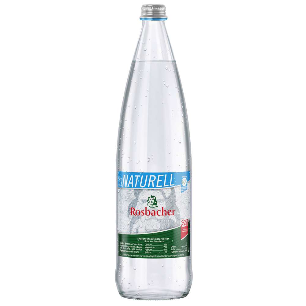 Produktabbildung Rosbacher Mineralwasser, Naturell