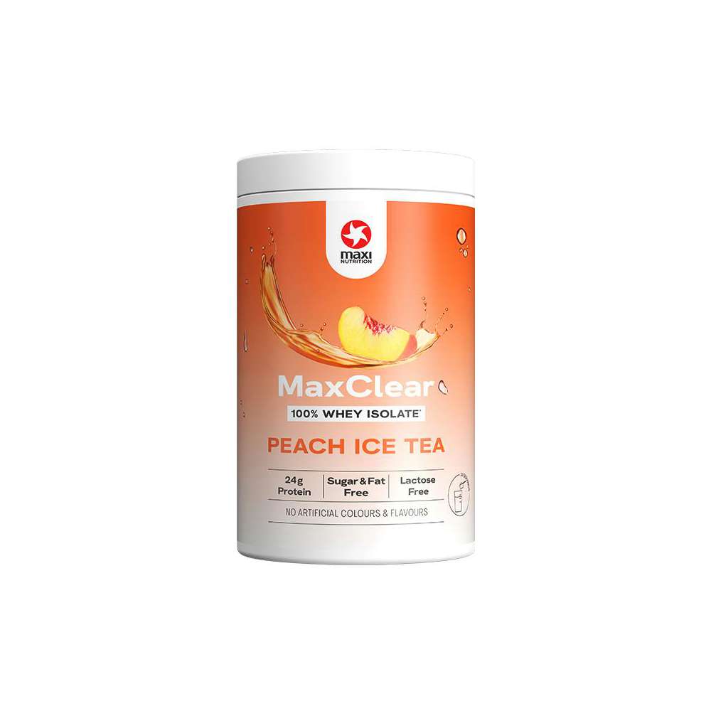 Produktabbildung MaxiNutrition MaxClear 100% Whey Isolate, Peach Ice Tea