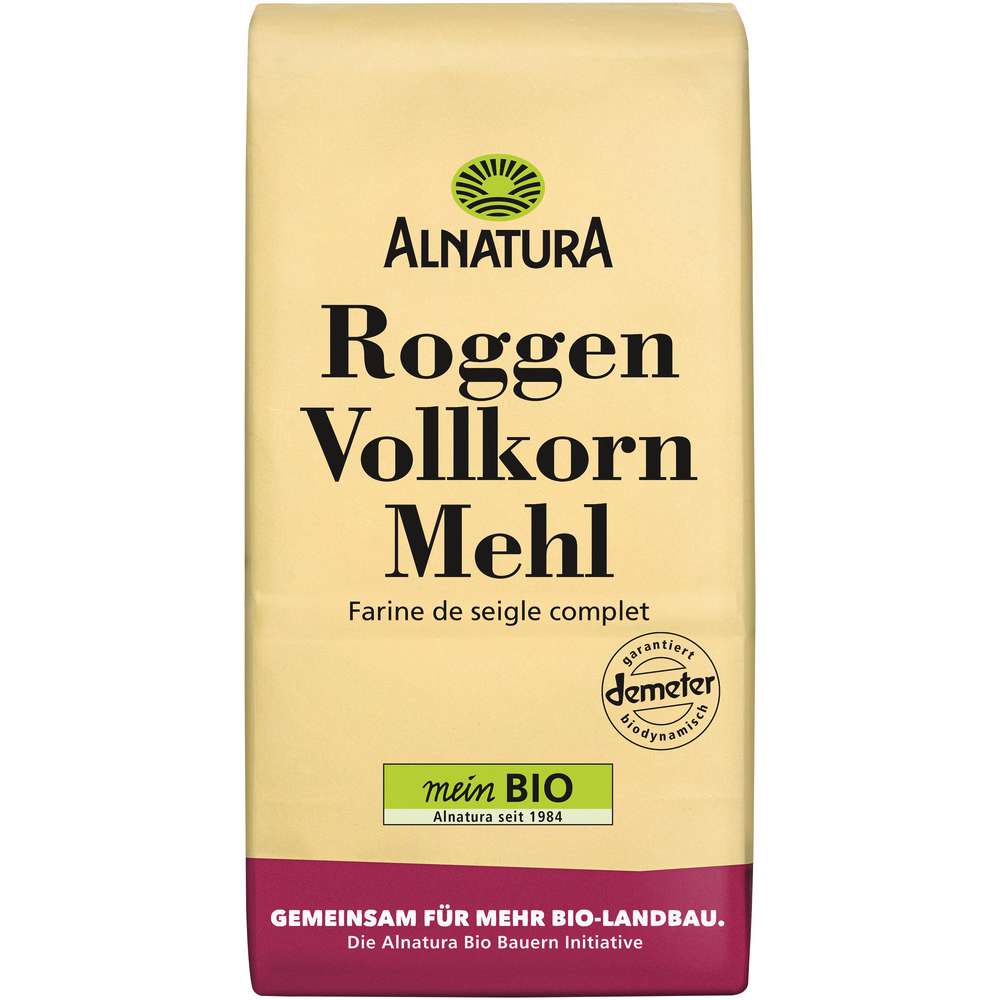 Produktabbildung Alnatura Bio Roggenvollkornmehl