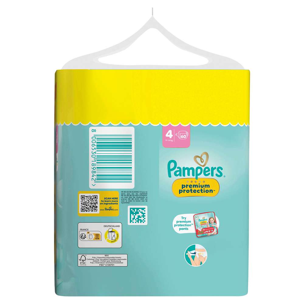 Produktabbildung Pampers Windeln Premium Protection Gr.4 Maxi 9-14kg