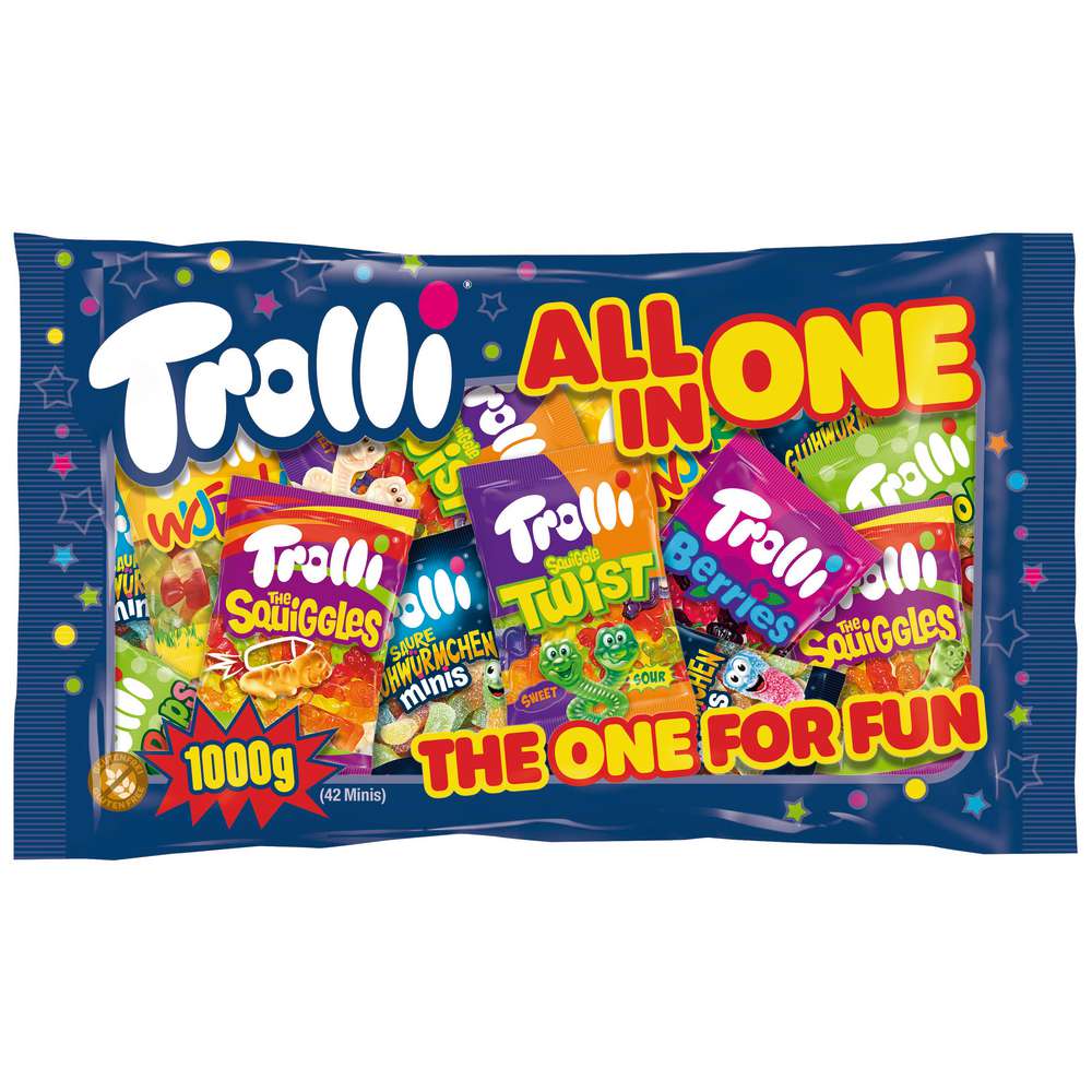 Produktabbildung Trolli All in One Fruchtgummi