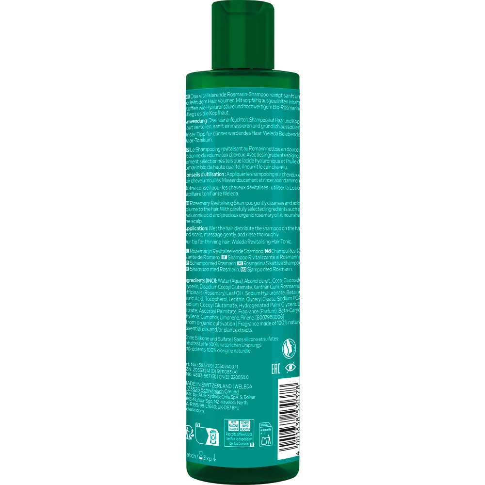 Produktabbildung Weleda Shampoo Revitalising, Rosmarin