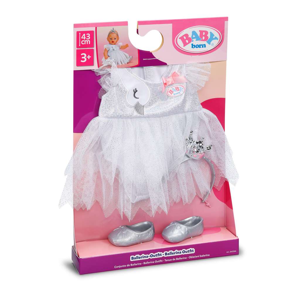 Produktabbildung Zapf Creation BABY born Ballerina-Outfit 43cm