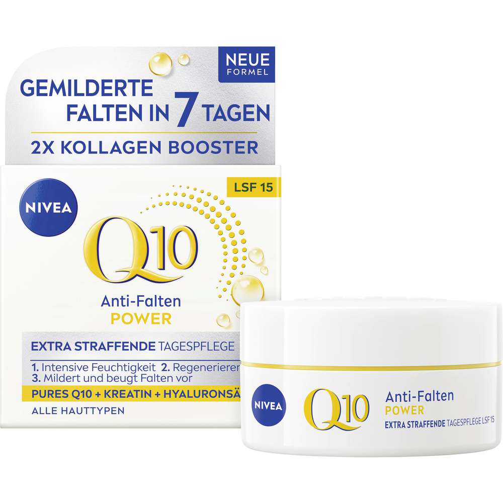 Produktabbildung Nivea Tagespflege Q10 Power Anti-Falten LSF 15
