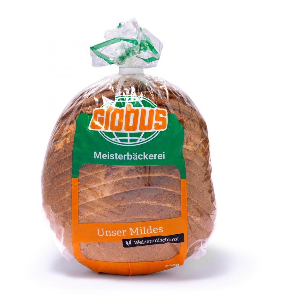 Produktabbildung keine Marke Globus Bio Weizenmischbrot, 500 g