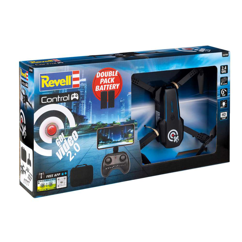 Produktabbildung Revell RC Quadrocopter GO! Video 2.0 Drohne