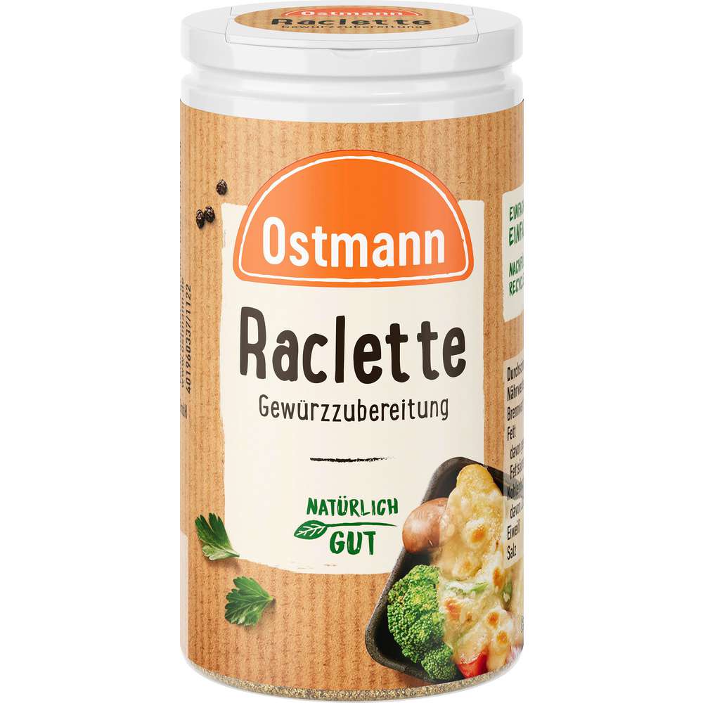 Produktabbildung Ostmann Raclette Gewürzzubereitung