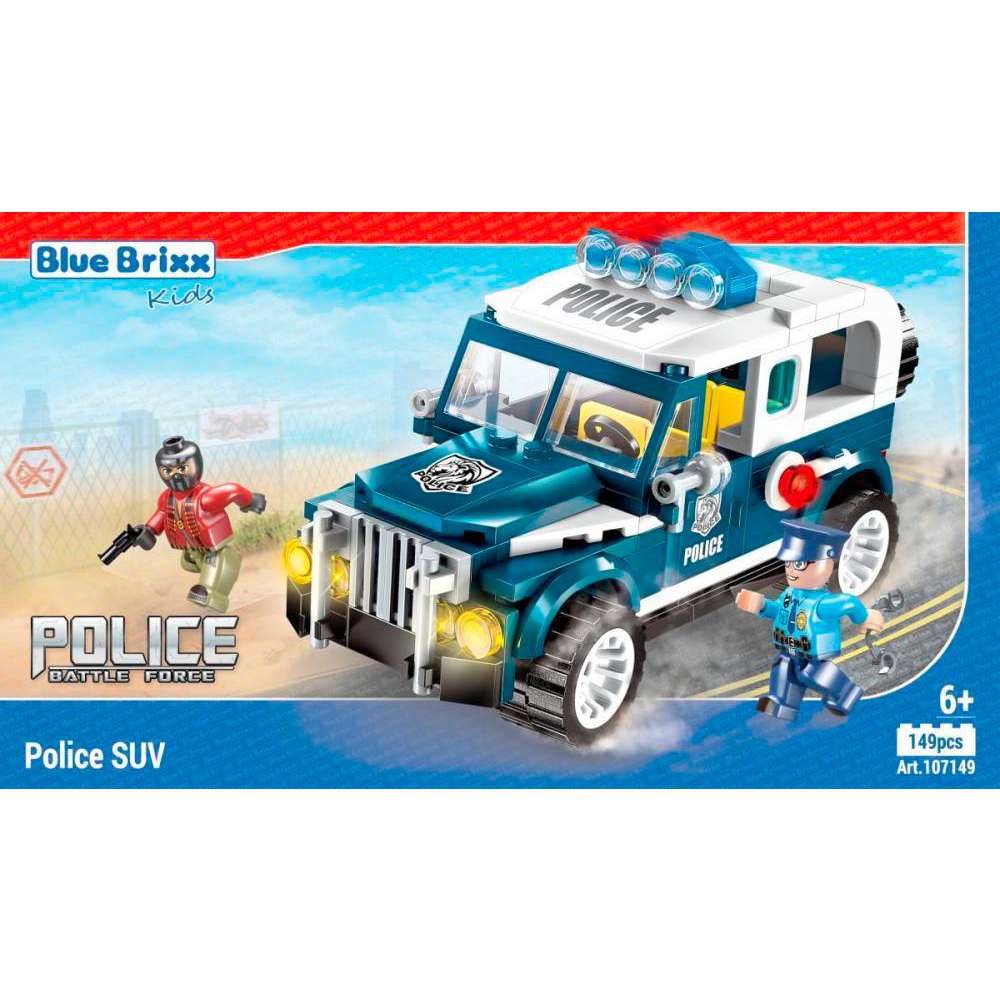 Produktabbildung Blue Brixx 107149 - Stadtpolizei Polizei SUV