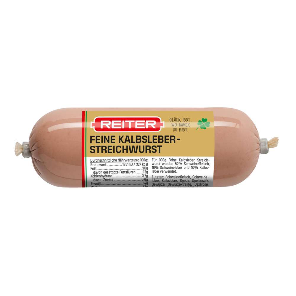 Produktabbildung Reiter Kalbsleber-Streichwurst