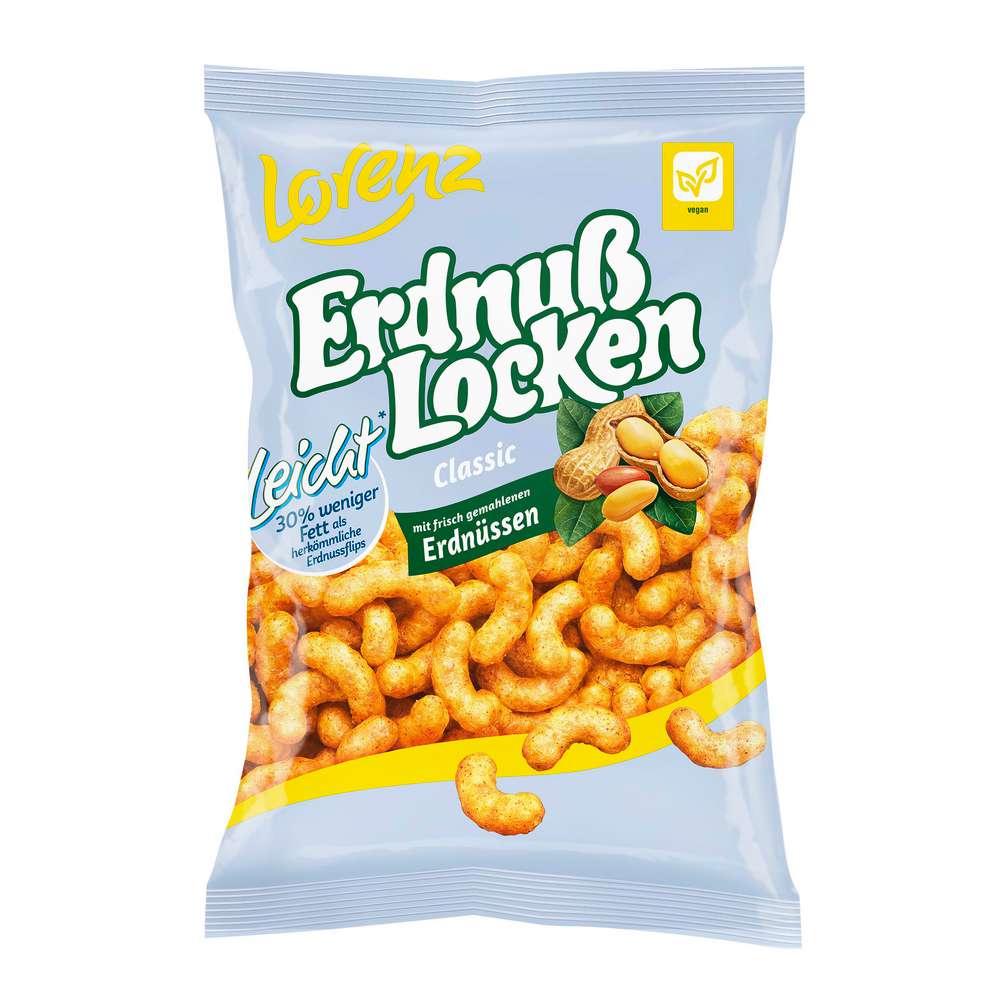 Produktabbildung Lorenz Flips Erdnusslocken, leicht