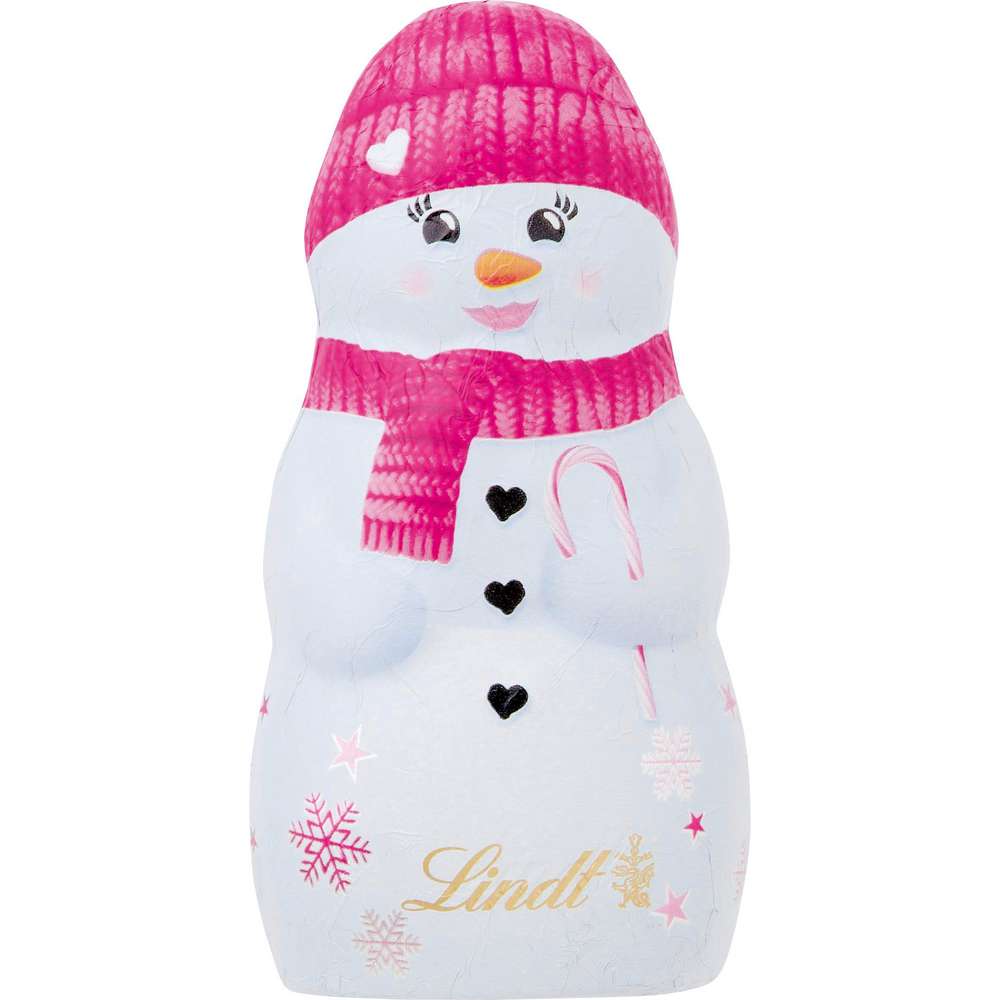 Produktabbildung Lindt Schokoladen-Schneemann, Alpenvollmilch