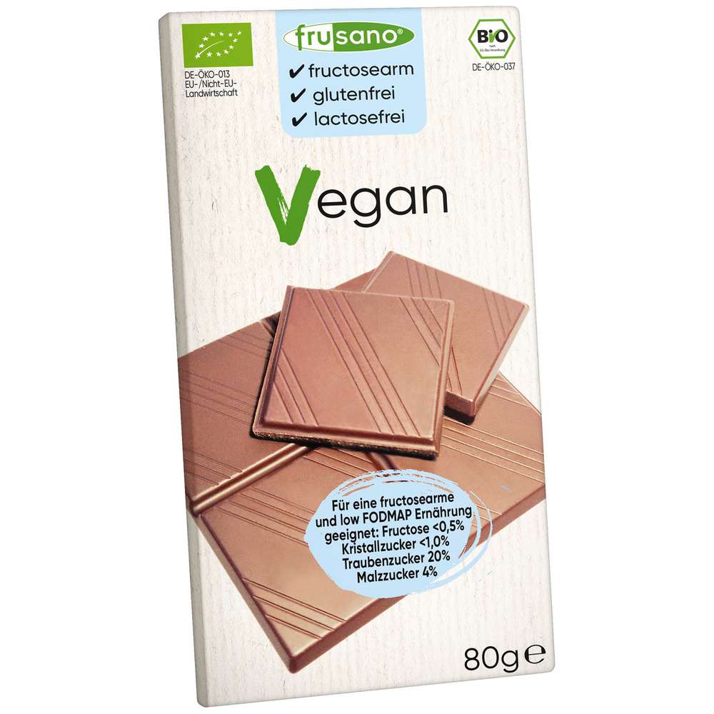 Produktabbildung Frusano Vegane Schokolade