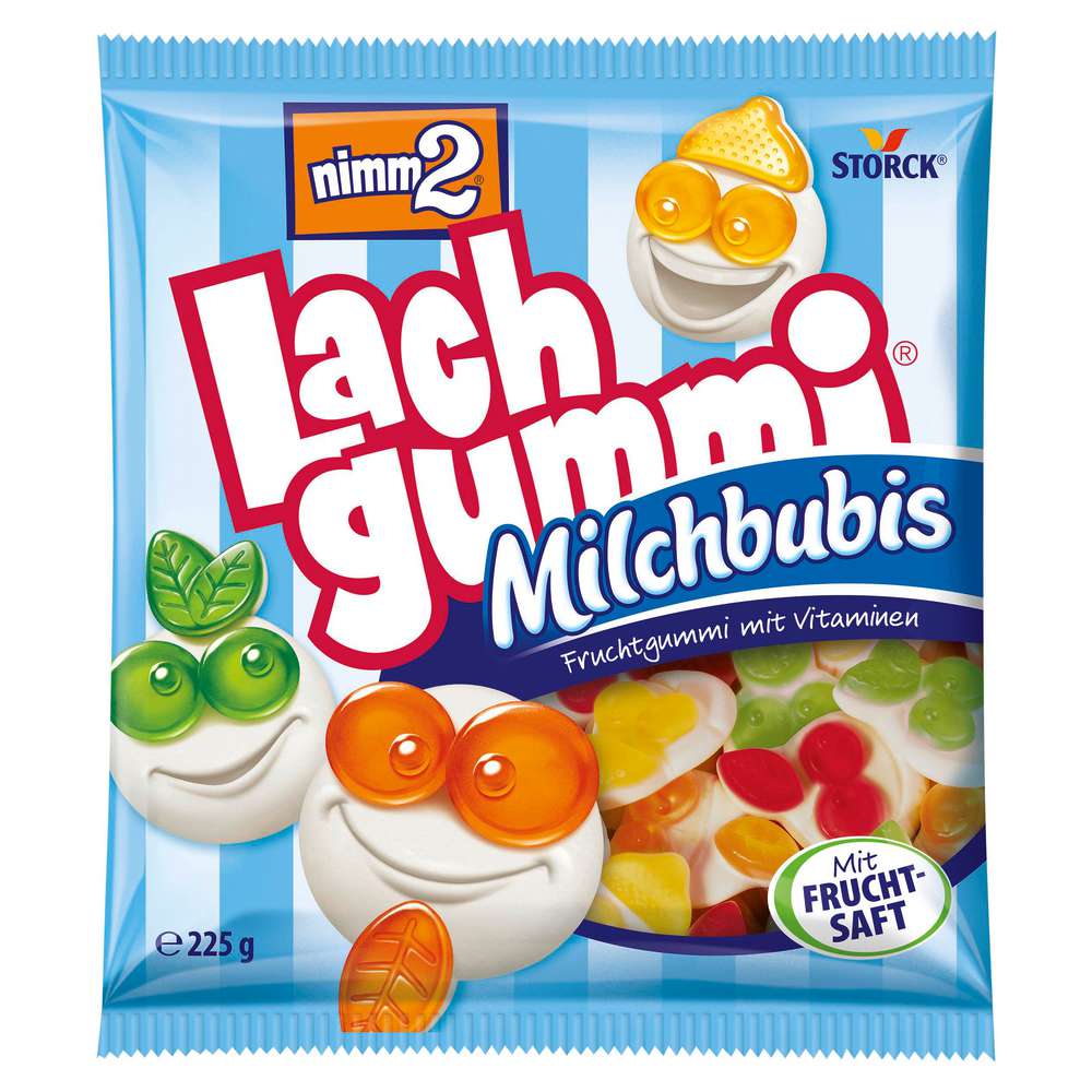 Produktabbildung Nimm2 Lachgummi Milchbubis 