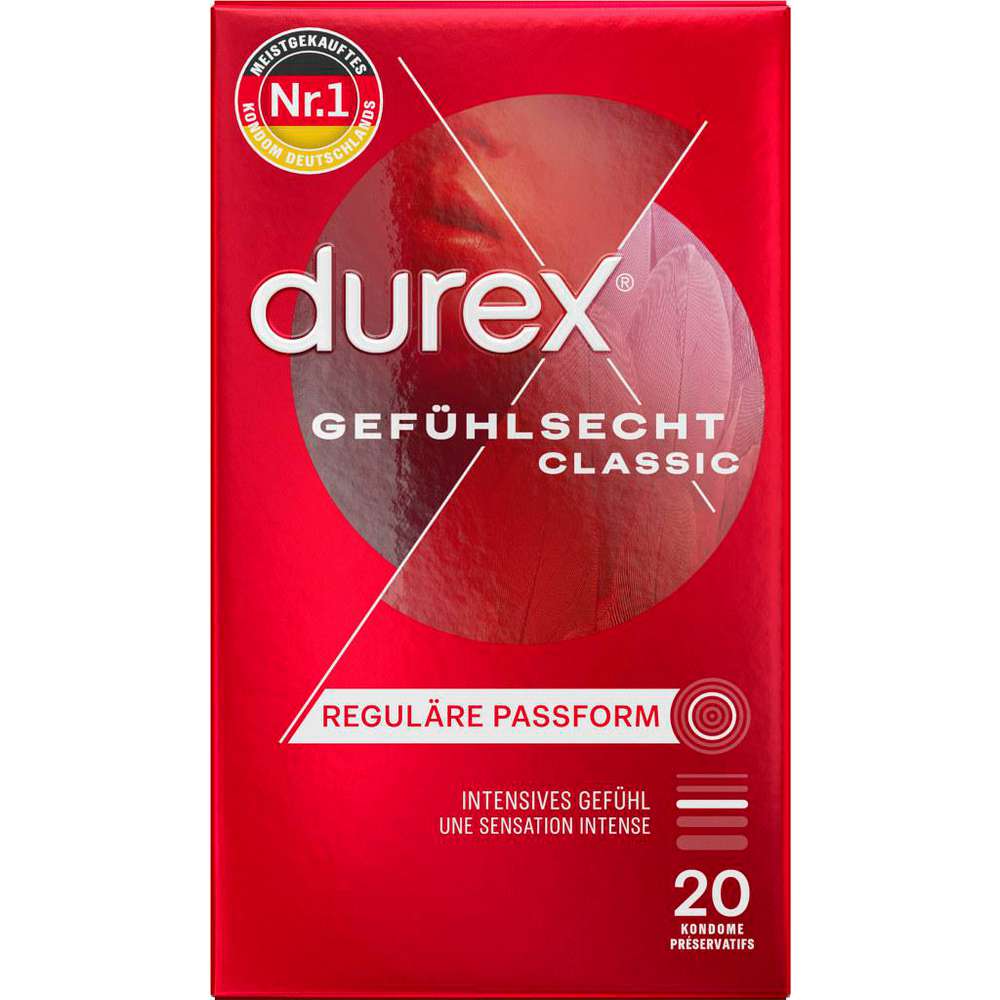 Produktabbildung Durex Kondome Gefühlsecht, Classic
