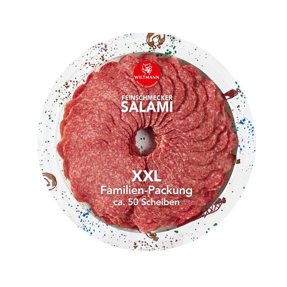 Produktabbildung Wiltmann Feinschmecker-Salami