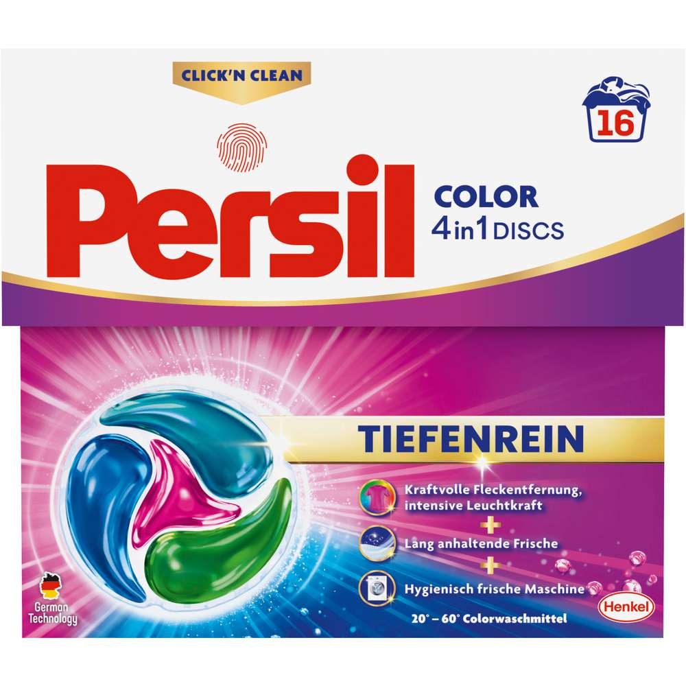 Produktabbildung Persil Color-Waschmittel Discs 4in1 Tiefenrein