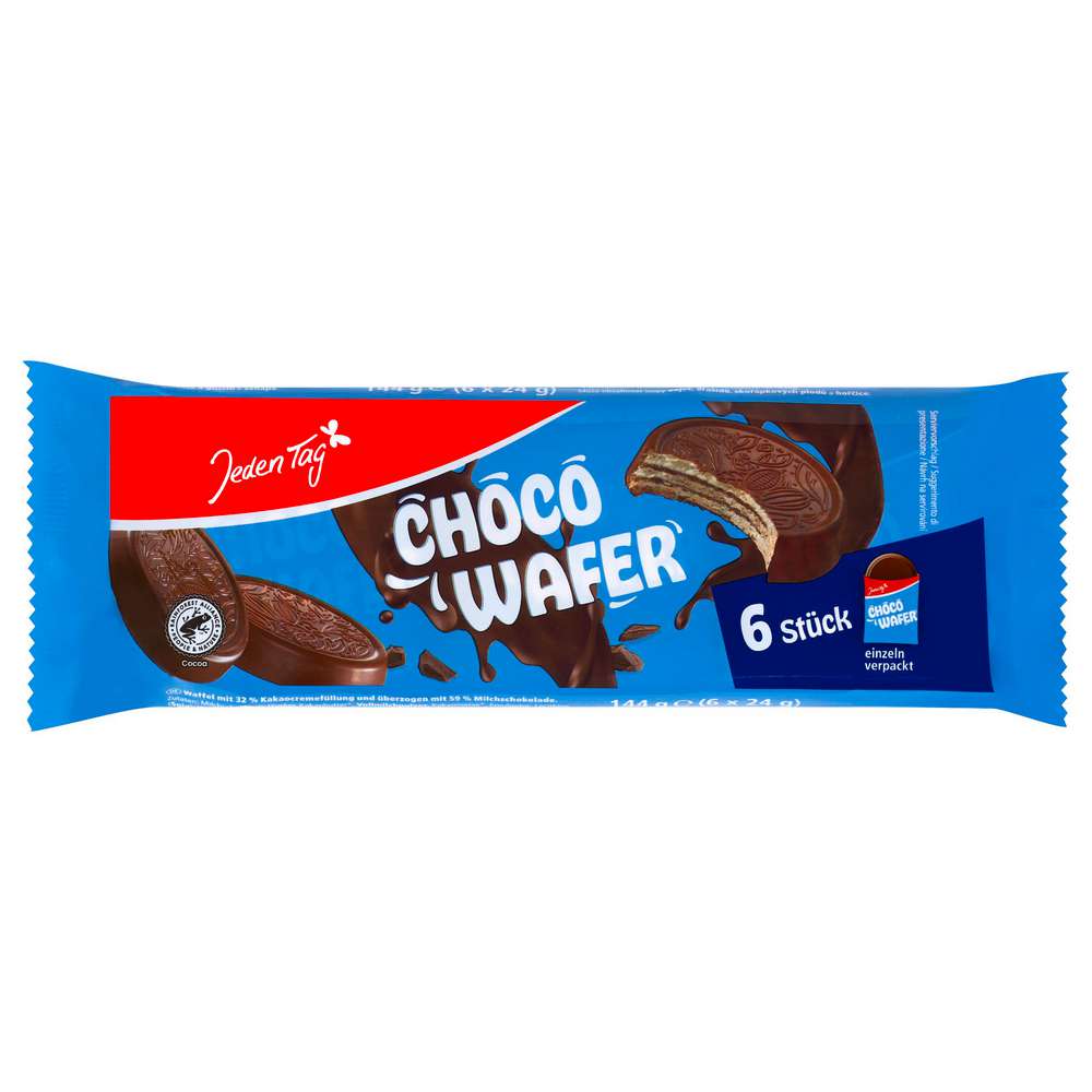 Produktabbildung Jeden Tag Choco-Wafer