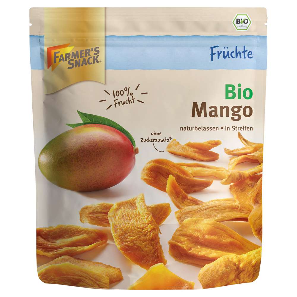 Produktabbildung Farmer's Snack Bio Mangostreifen