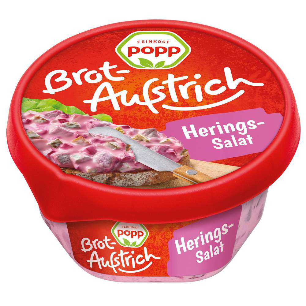 Produktabbildung Popp Brotaufstrich, Heringssalat