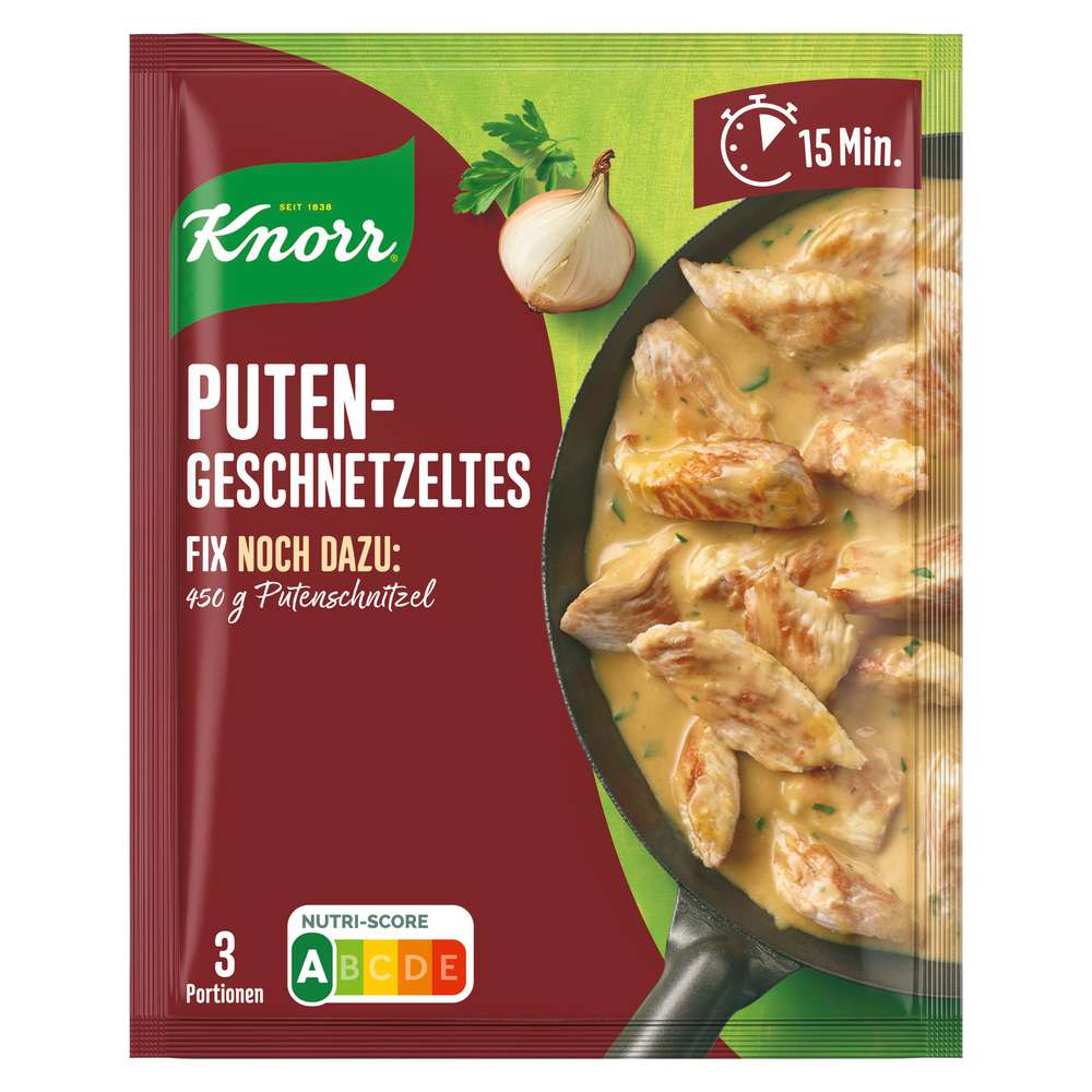 Produktabbildung Knorr Fix Würzmischung  Putengeschnetzeltes