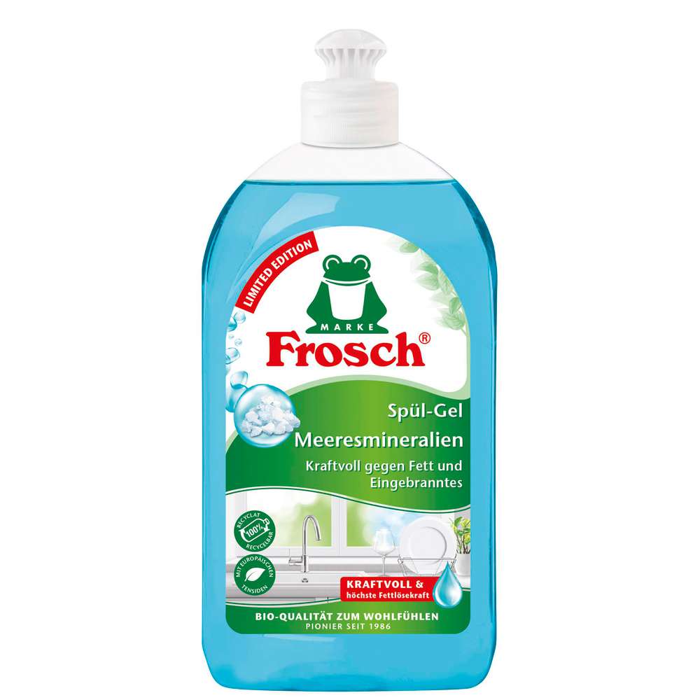 Produktabbildung Frosch Geschirrspülmittel Gel, Meeresmineralien