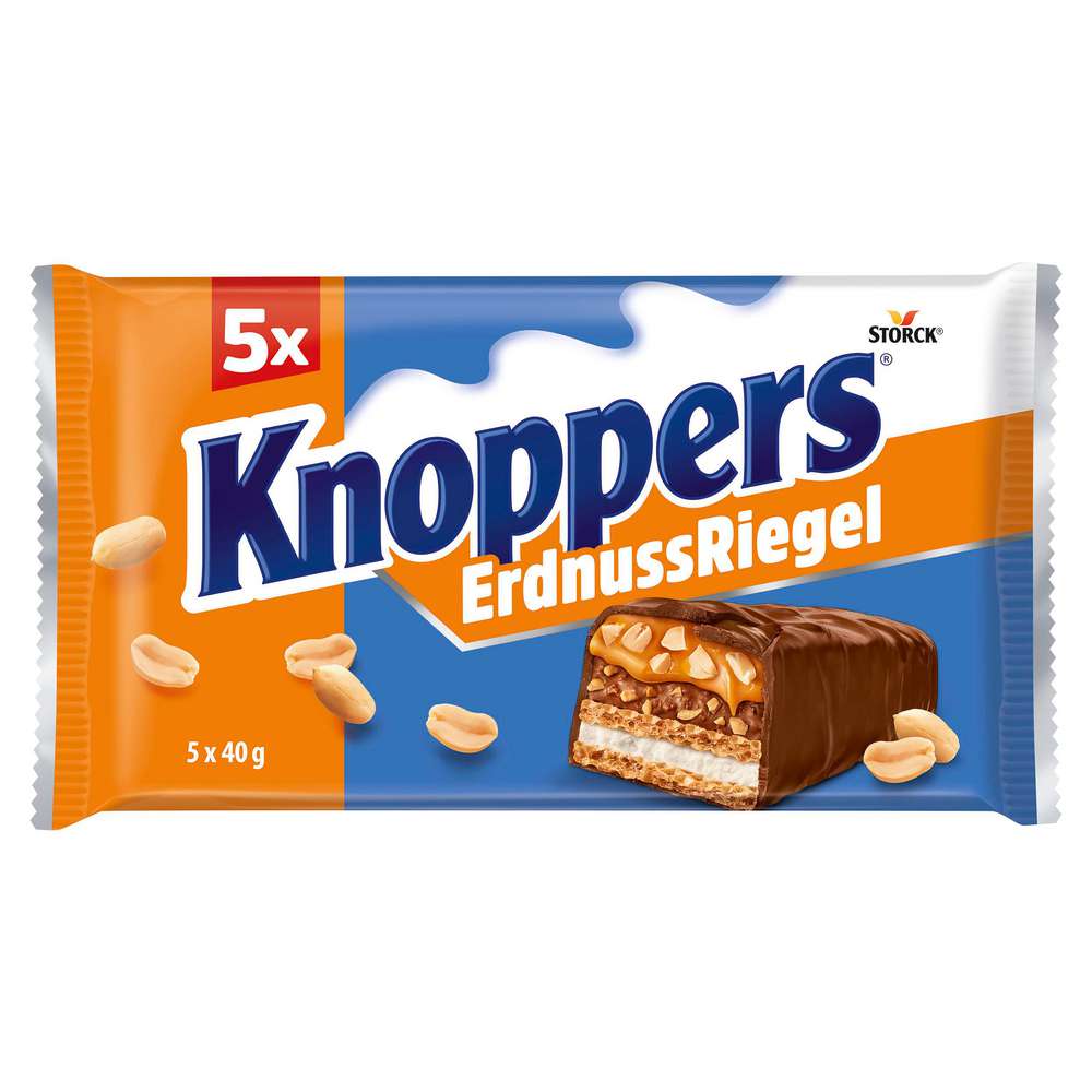 Produktabbildung Knoppers Erdnussriegel 5-er Pack