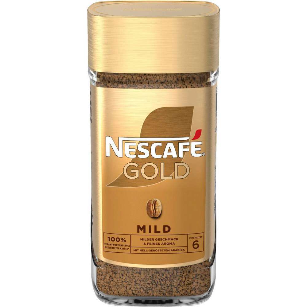 Produktabbildung Nescafe Instant Kaffee Gold, mild