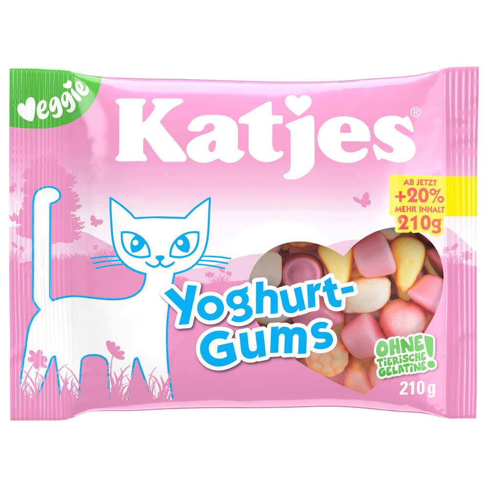 Produktabbildung Katjes Fruchtgummi Yoghurt-Gums, Vegan