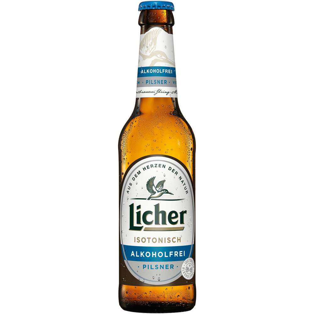 Produktabbildung Licher Pils, alkoholfrei