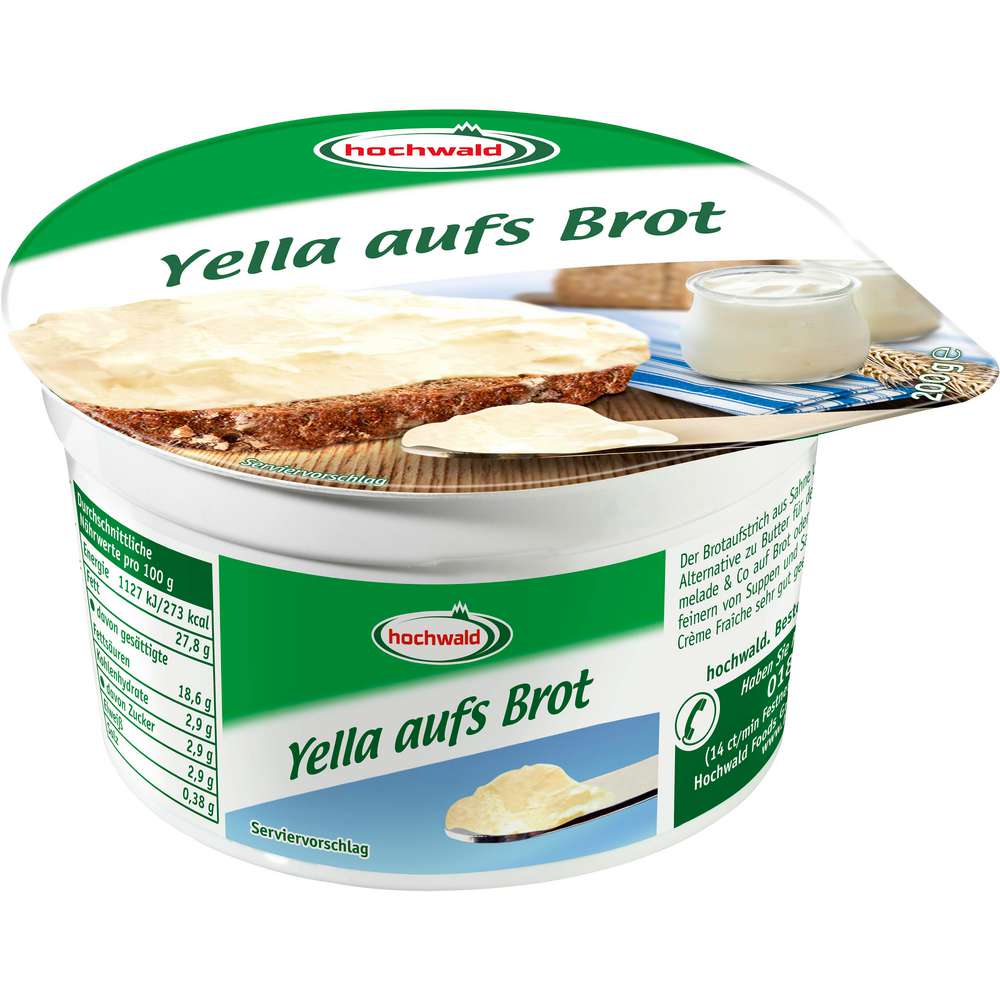 Produktabbildung Hochwald Yella Quark-Brotaufstrich