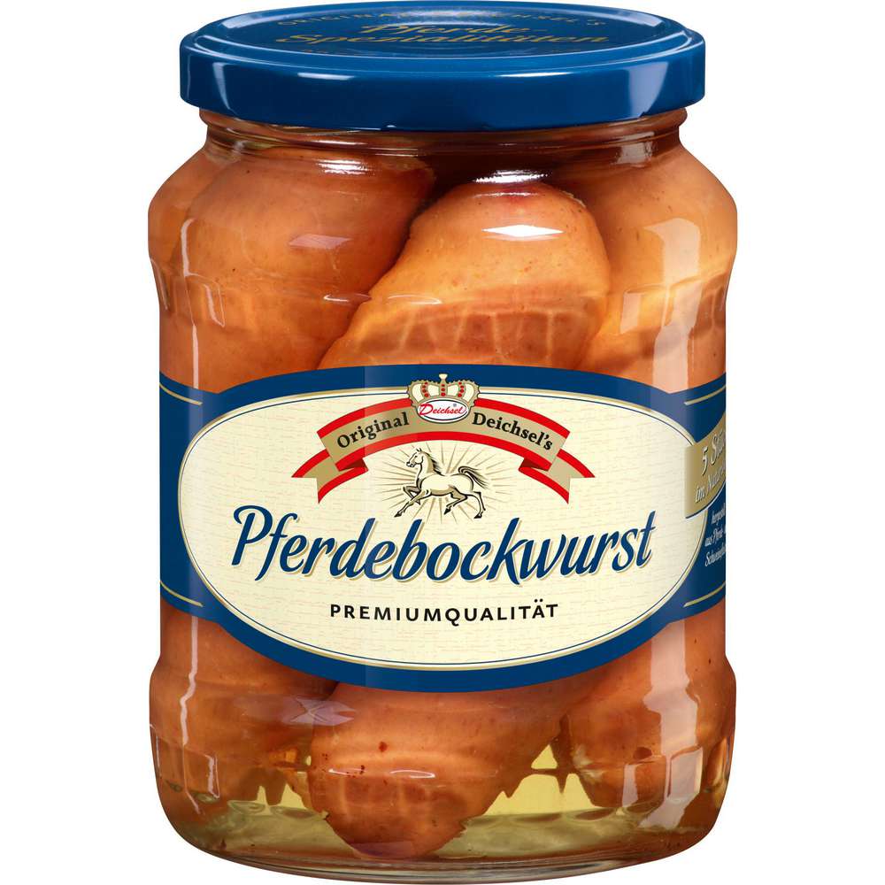Produktabbildung DEICHSEL Pferdebockwurst