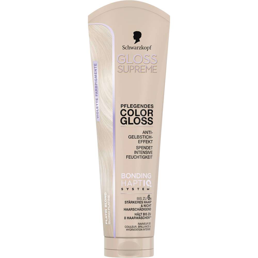 Produktabbildung Schwarzkopf Haarglossing Supreme, Platin Blond