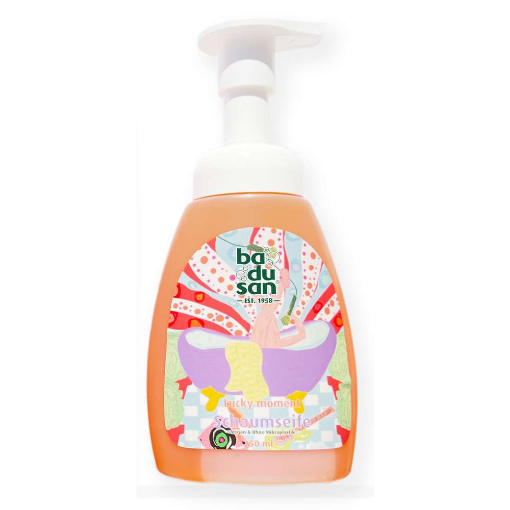 Produktabbildung Badusan Schaumseife, Lucky Moment
